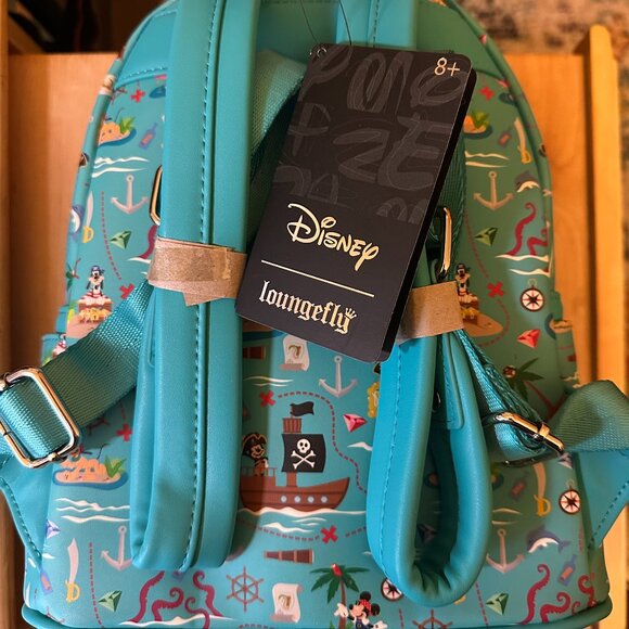 NWT Loungefly Disney Pirate Mickey and Friends Mini Backpack main image 5